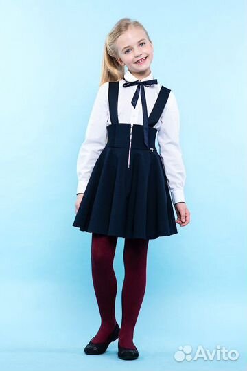 Сарафан школьный черный, Фантазеры, р.152
