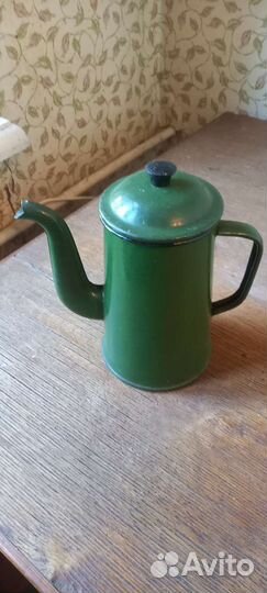 Кофейник эмалированный СССР