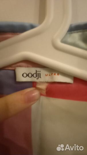 Рубашка в пастельную клетку