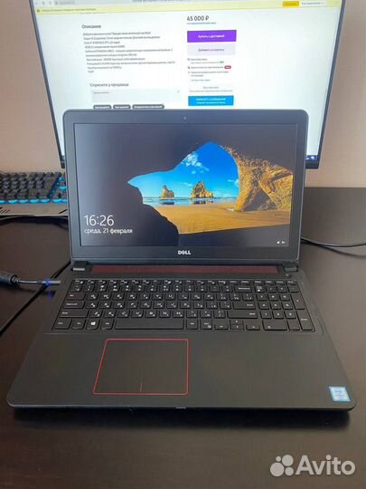Игровой Dell 7559 GTX960m 4gb, i7 6700HQ, 16GB