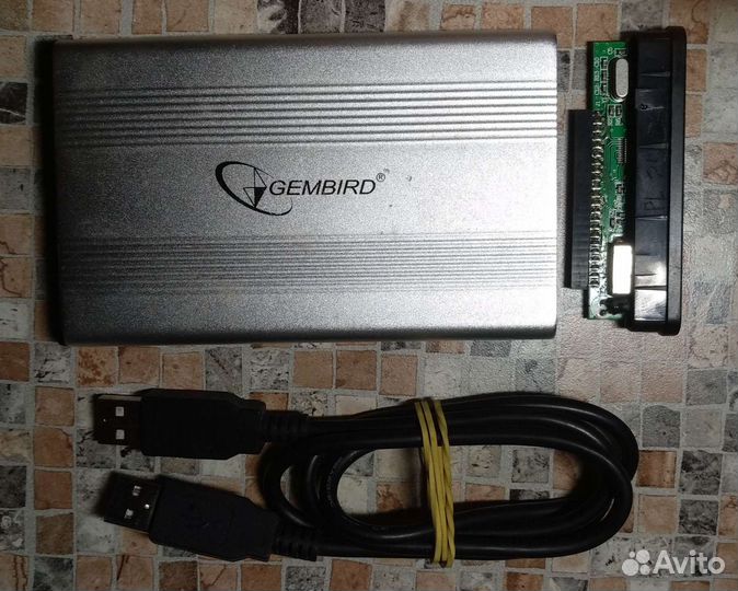 Ретро USB HDD 2.5 box ide 44 pin