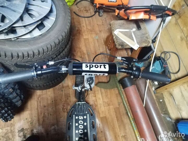 Бензиновый самокат