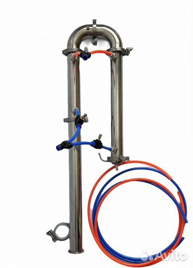 Бражная колонна 2 дюйма с сан тех комплектом