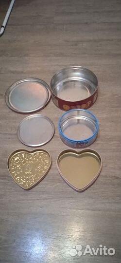 Коробочки жестяные