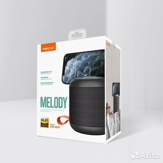 Портативная колонка recci mozart RSK-W09 GR