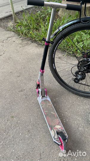 Oxelo самокат С амортизацией MID3 дет