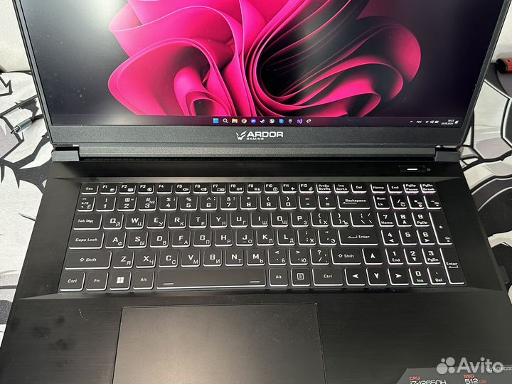 Нотубук игровой Ardor Gaming G17-I7ND307