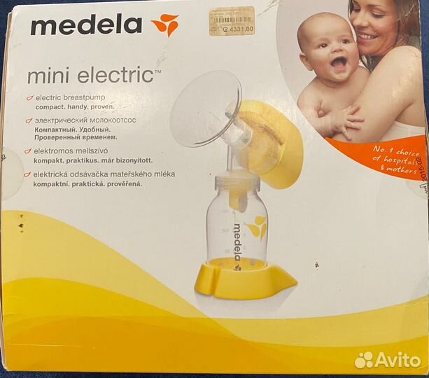Молокоотсос medela электрический