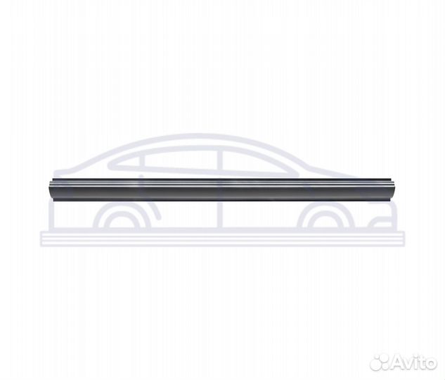 Кузовные пороги Toyota Yaris 1