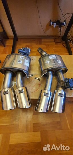 Оригинальный выхлоп audi s4/s5 a4/a5