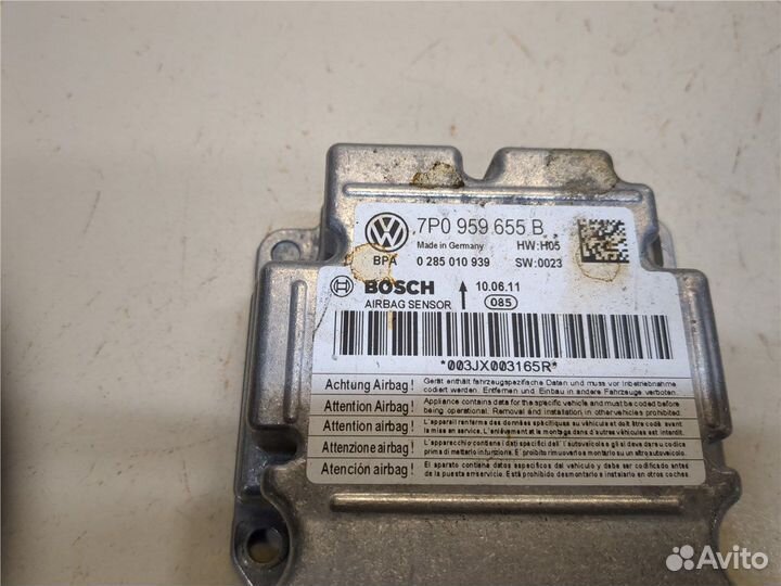 Блок управления airbag Volkswagen Touareg, 2011