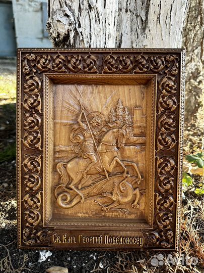 Икона из дерева