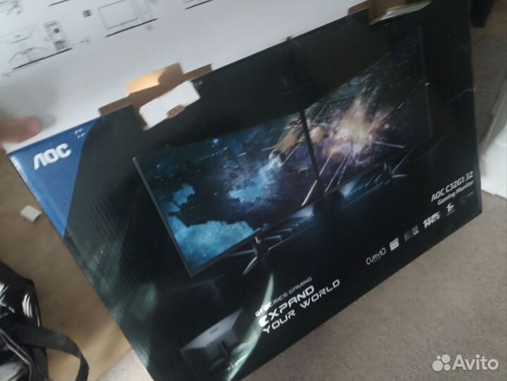 Монитор AOC C32G1, 144hz, 1920x1080