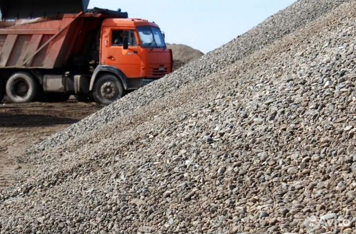Щебень крупный