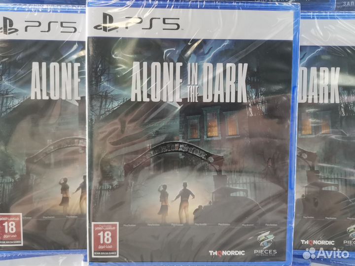 Alone in the Dark Ps5 диск новый наличие