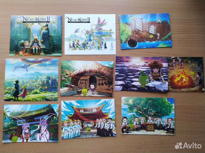 Артбуки, плакаты, стаф и карты из игр