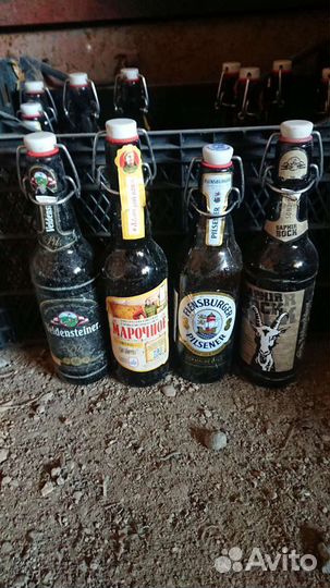 Бутылки бугельной крышкой