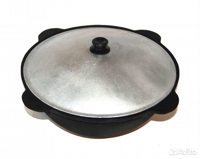 Казан чугунный узбекский 6 литр