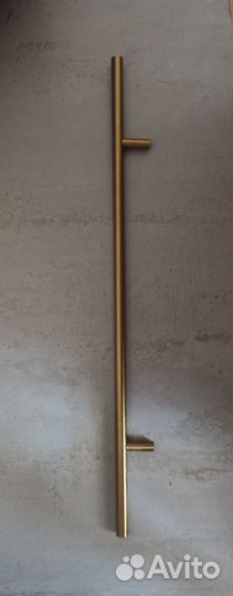 Мебельные ручки матовое золото