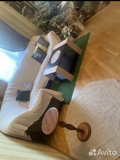 Большой угловой диван раскладной бу