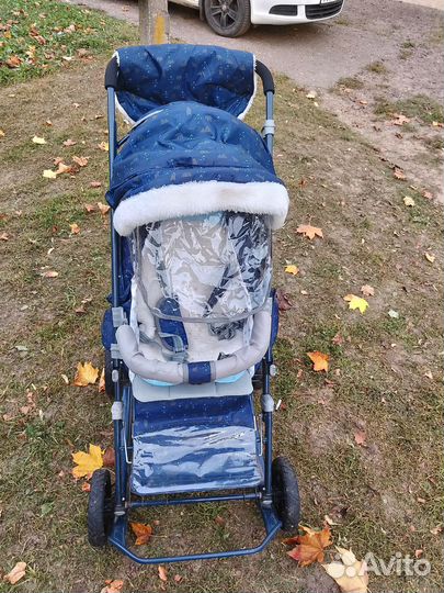 Детские санки коляска