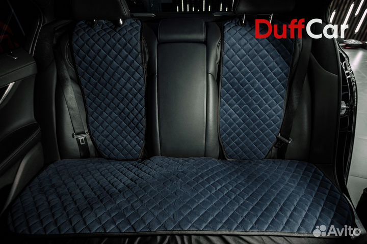 Накидки на сиденья алькантара