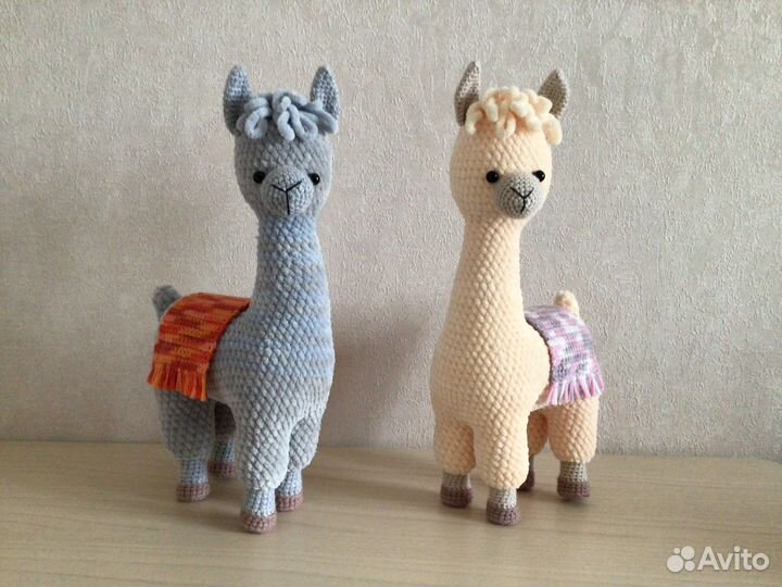 Игрушка Лама ручная работа