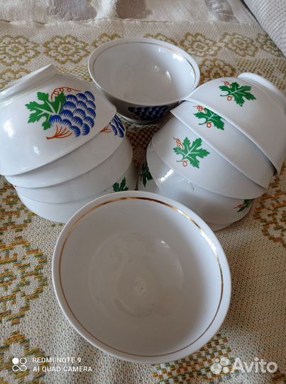 Пиалы-каса 1) для шурпы,2) чая