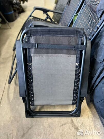 Кресло шезлонг усиленный 140кг