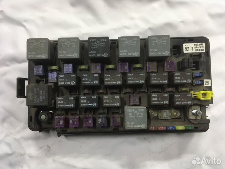 Ssangyong Kyron Блок предохранителей