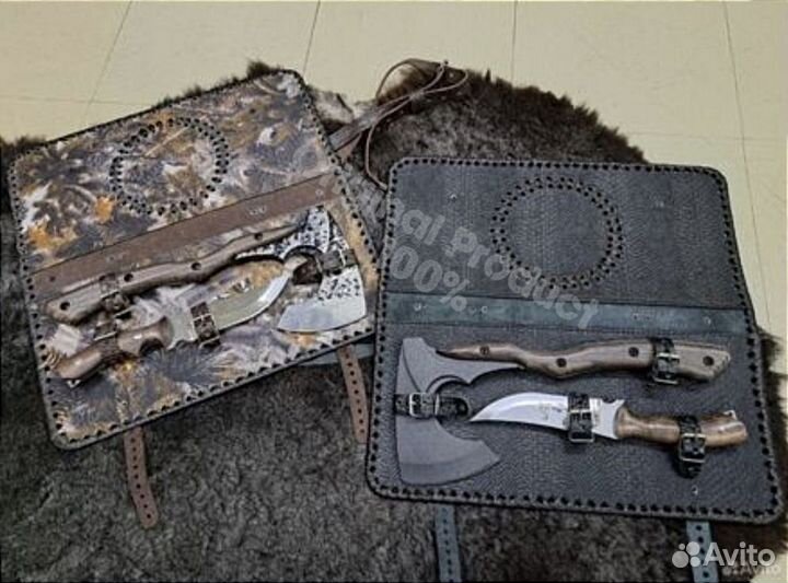 Мужской подарочный набор, ножи, топоры