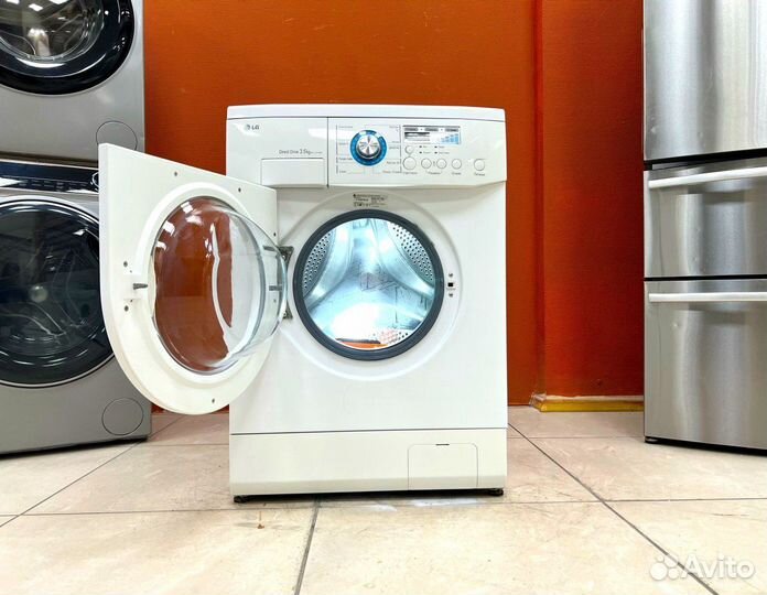 Стиральная машина бу LG. На гарантии
