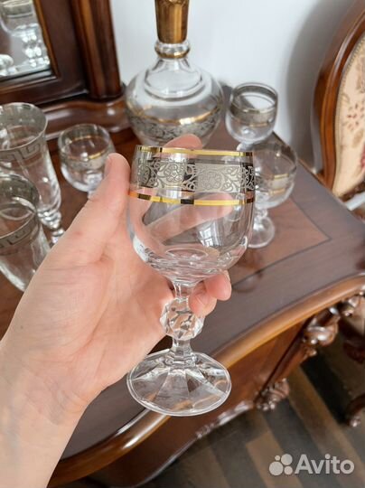 Хрустальные фужеры бокалы