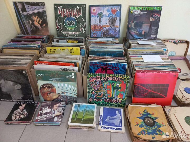 Пластинки. Огромный выбор