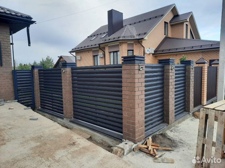 Металлический штакетник