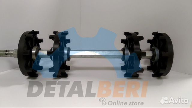 Вал ведущий в сборе для снегохода Рысь 500