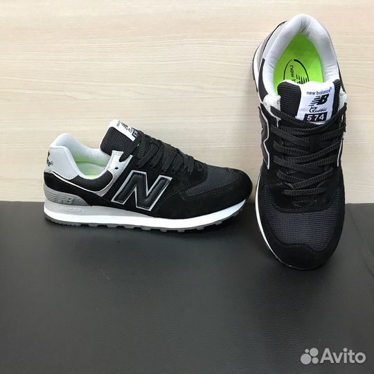 Кроссовки New Balance 574 мужские черные