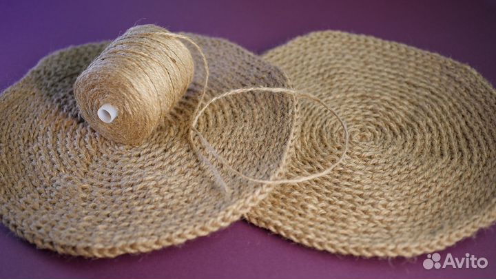 Корзинка из джута