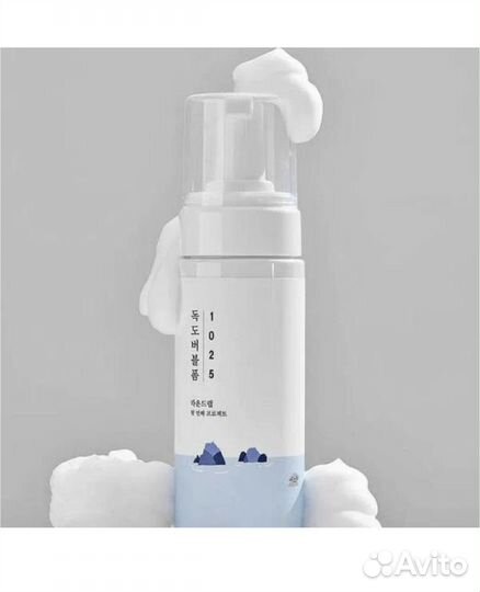 Пенка мусс для умывания Round Lab 1025 Dokdo Clean