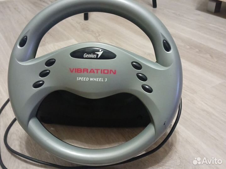 Игровой руль с педалями для пк