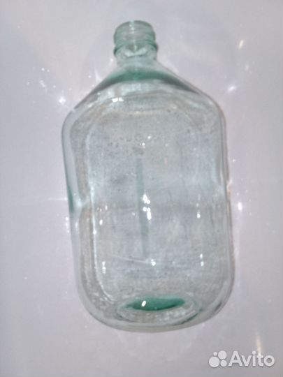 Бутыль стеклянная 10 литров СССР