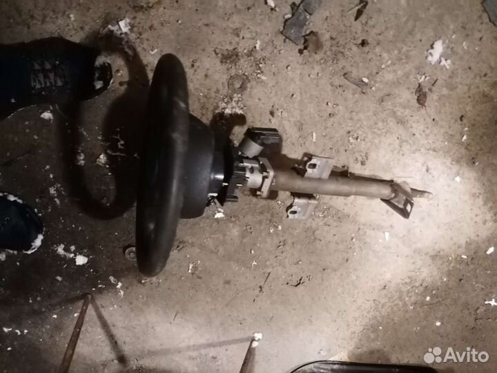 Рулевая колонка + руль + замок зажигания Zaz chanc