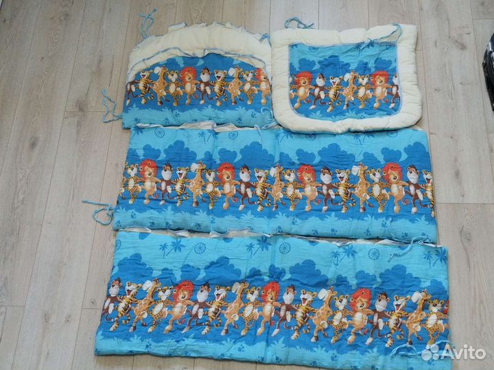 Бортики на детскую кровать