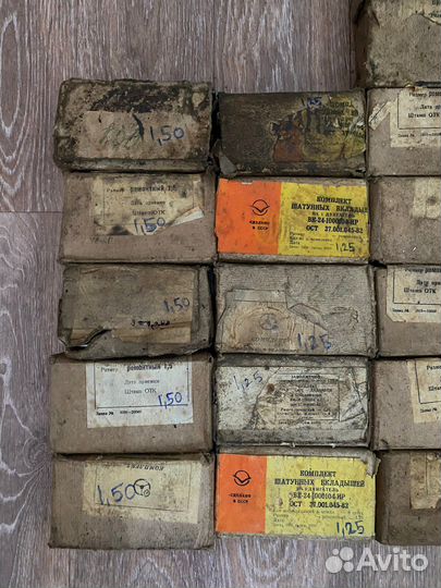 Вкладыши коренные и шатунные вк-24-1000104