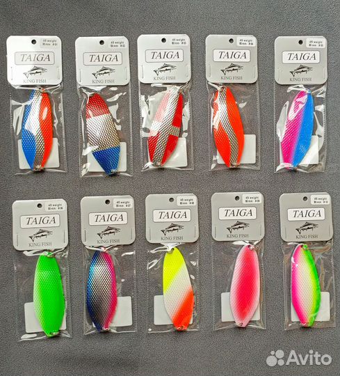 Блесна лососевая taiga 45g #06