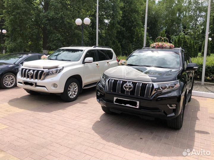Автомобиль на свадьбу Таета Прадо 150