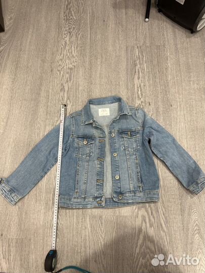 Куртка джинсовая детская zara 134 size 9