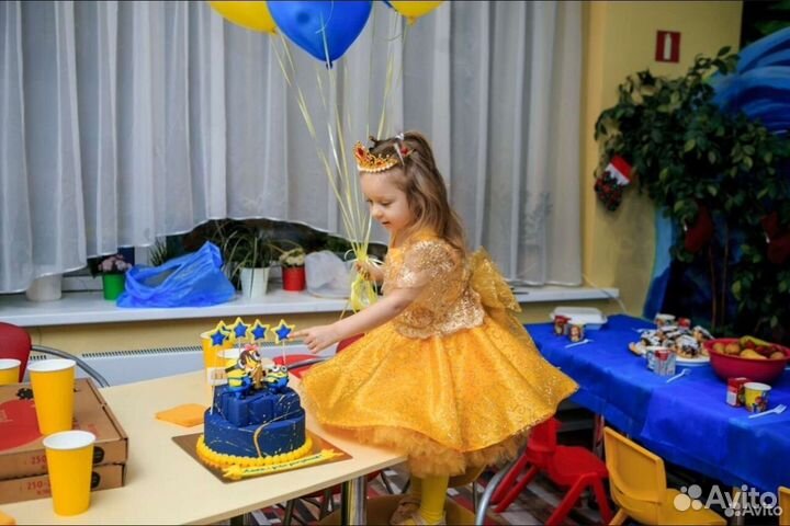 Платье праздничное для девочки 104