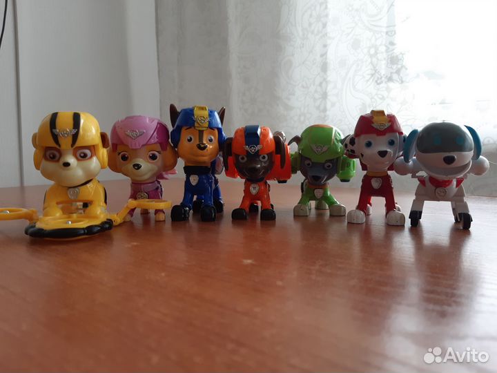 Игрушки щенячий патруль