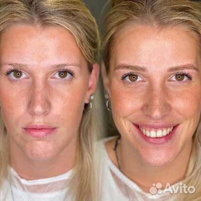 Естественная «волосковая» техника бровей